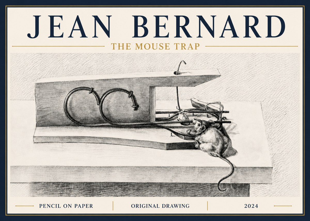 Jean Bernard The Ingenuity of Survival No6 - Plakát