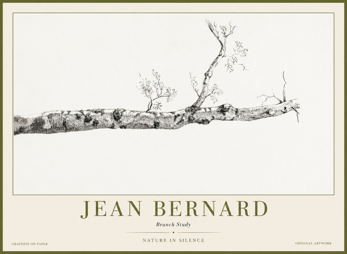 Jean Bernard Tree Branch Study No2 - Plakát