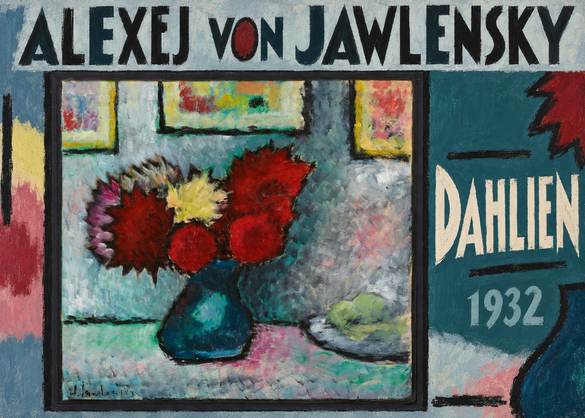 Alexej von Jawlensky Dahlien No5 - Plakát