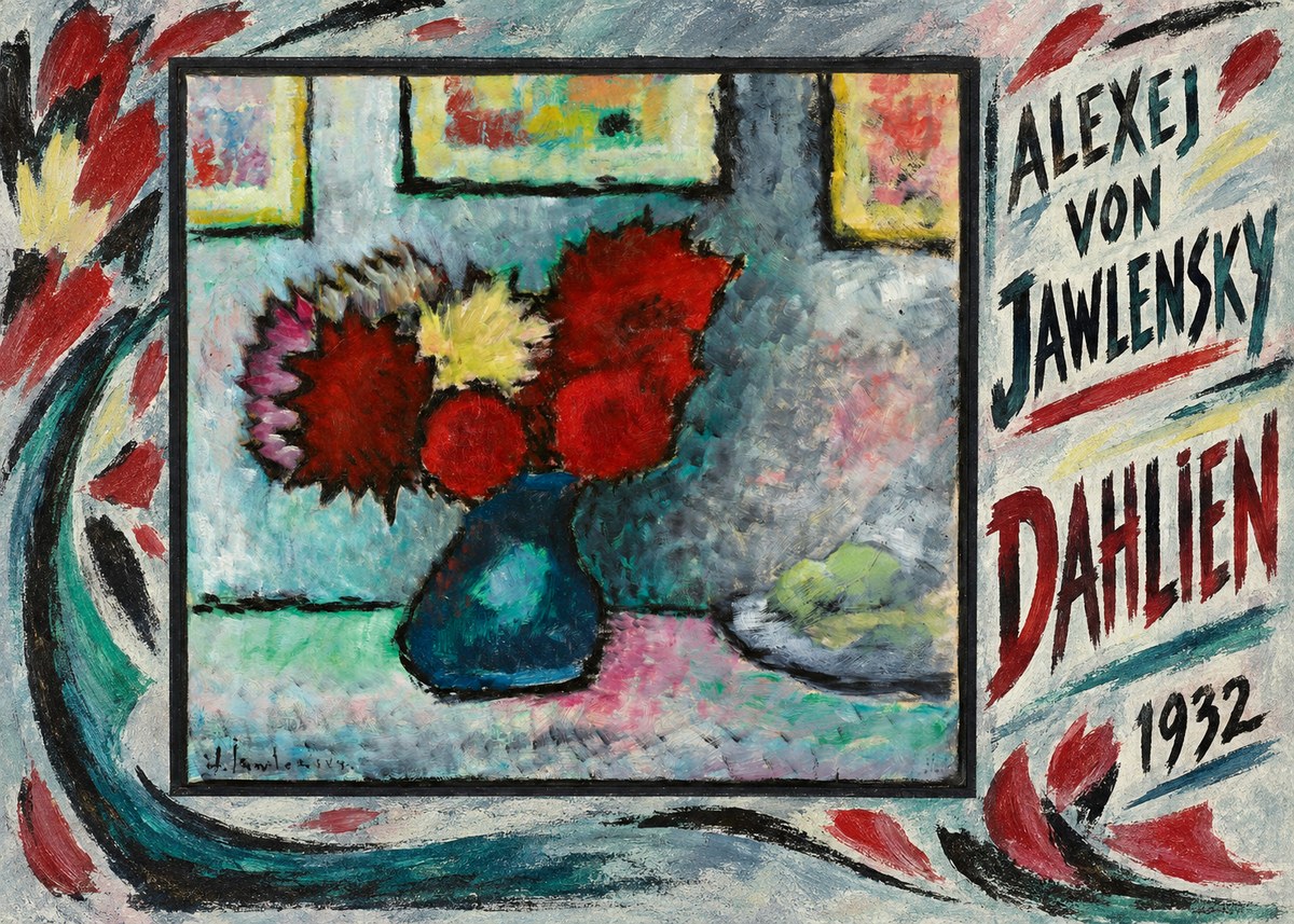 Alexej von Jawlensky Dahlien No6 - Plakát