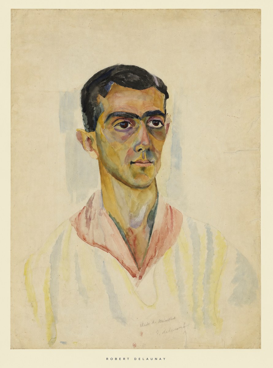 Robert Delaunay Portrait De Léonide Massine No6 - Plakát