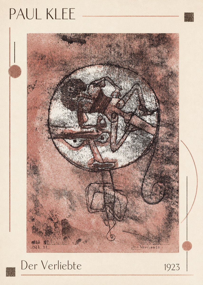 Paul Klee Der Verliebte I No1 - Plakát