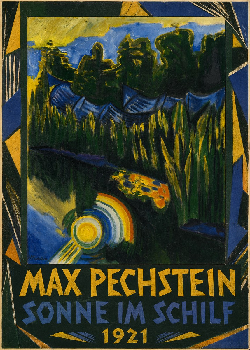 Max Pechstein Sonne Im Schilf No1 - Plakát
