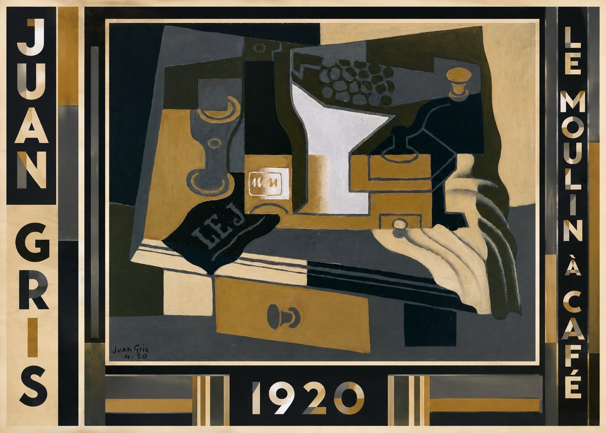 Juan Gris Le Moulin À Café No5 - Plakát