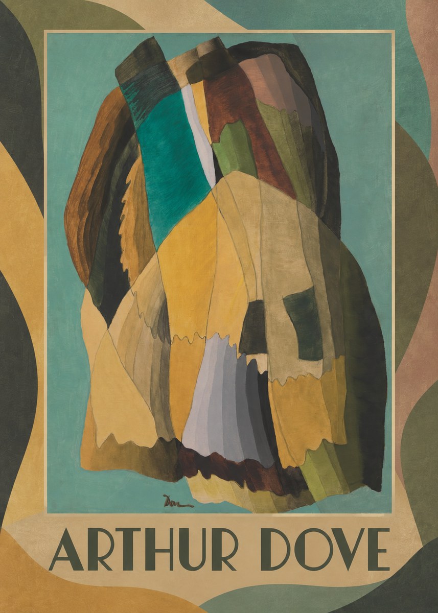 Arthur Dove Abstract Composition No1 - Plakát