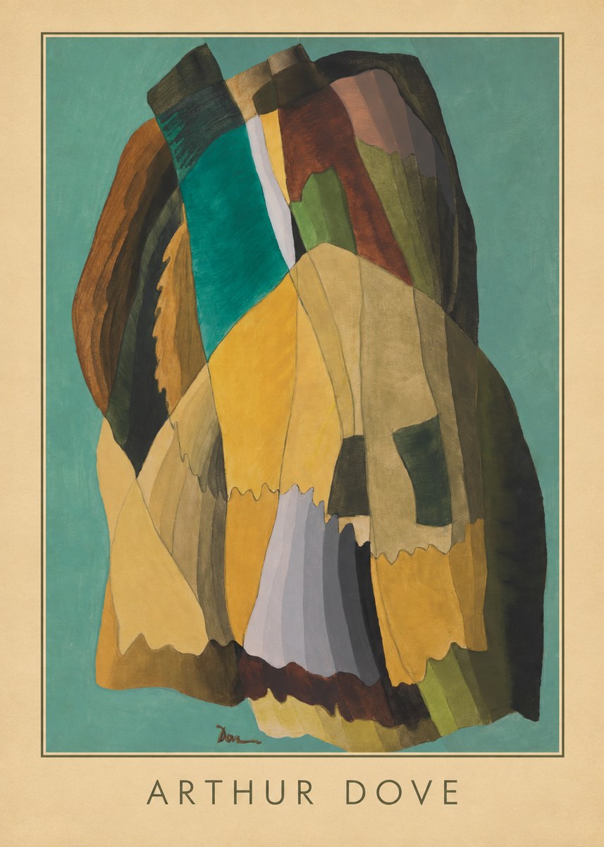 Arthur Dove Abstract Composition No4 - Plakát