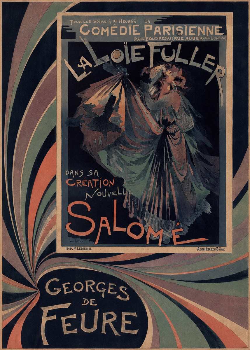 Georges de Feure Salomé I No6 - Plakát