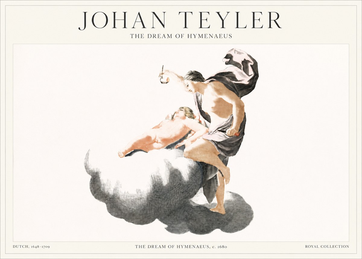 Johan Teyler The Dream of Hymenaeus No1 - Plakát