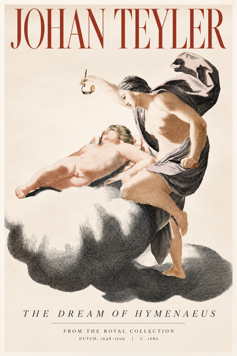Johan Teyler The Dream of Hymenaeus No2 - Plakát