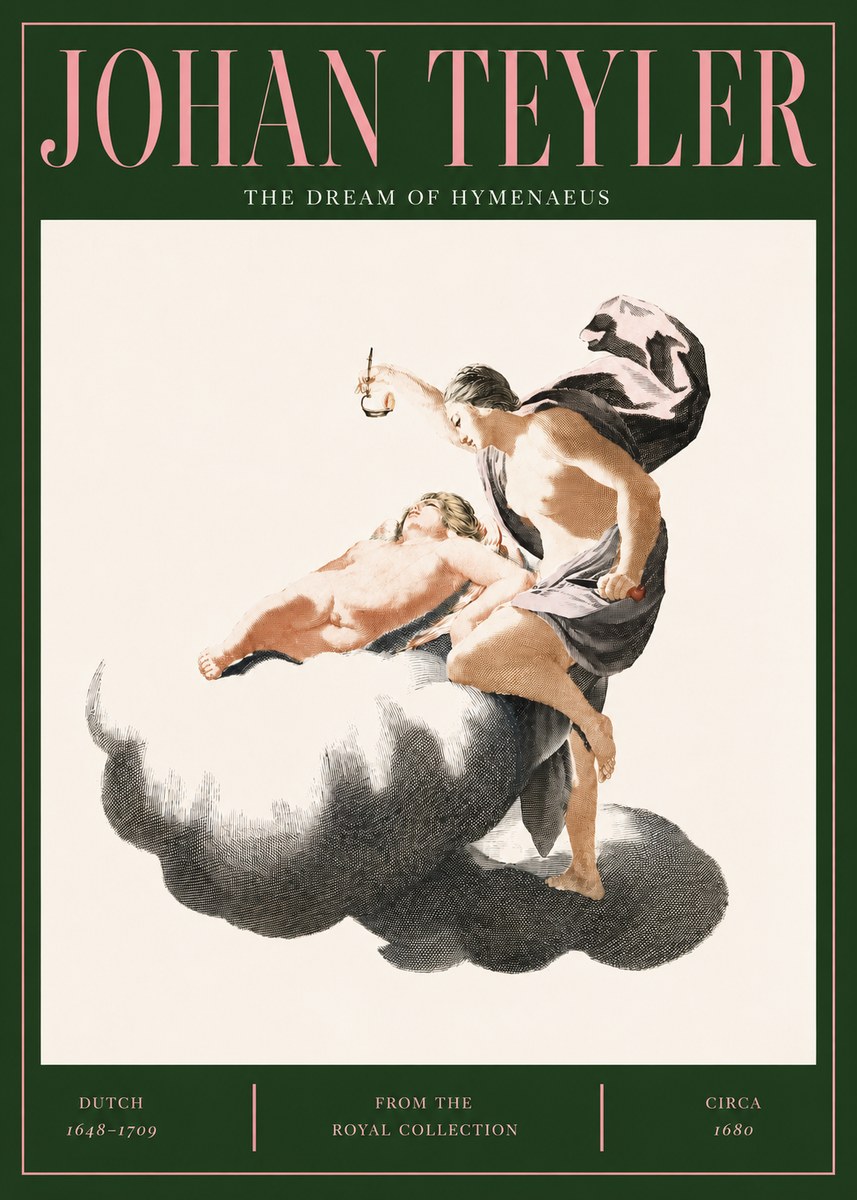 Johan Teyler The Dream of Hymenaeus No4 - Plakát