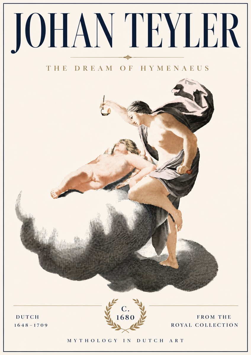 Johan Teyler The Dream of Hymenaeus No6 - Plakát