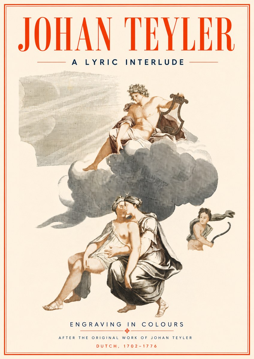 Johan Teyler Allegory of Music and Love No6 - Plakát
