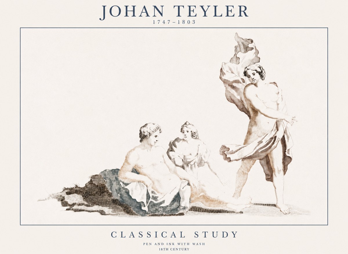 Johan Teyler Classical Study I No1 - Plakát