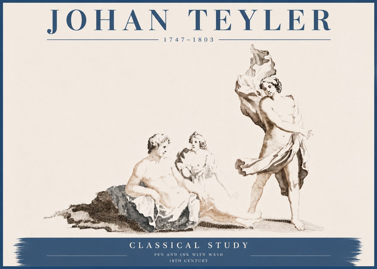Johan Teyler Classical Study I No4 - Plakát