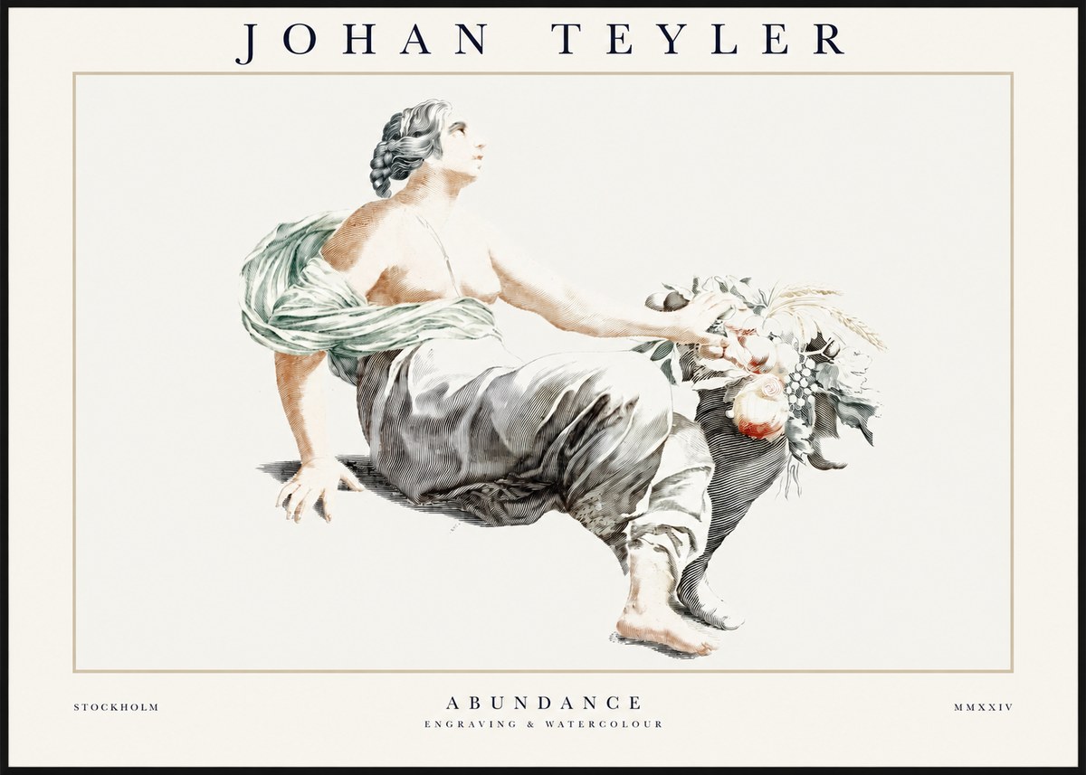 Johan Teyler Abundance No1 - Plakát