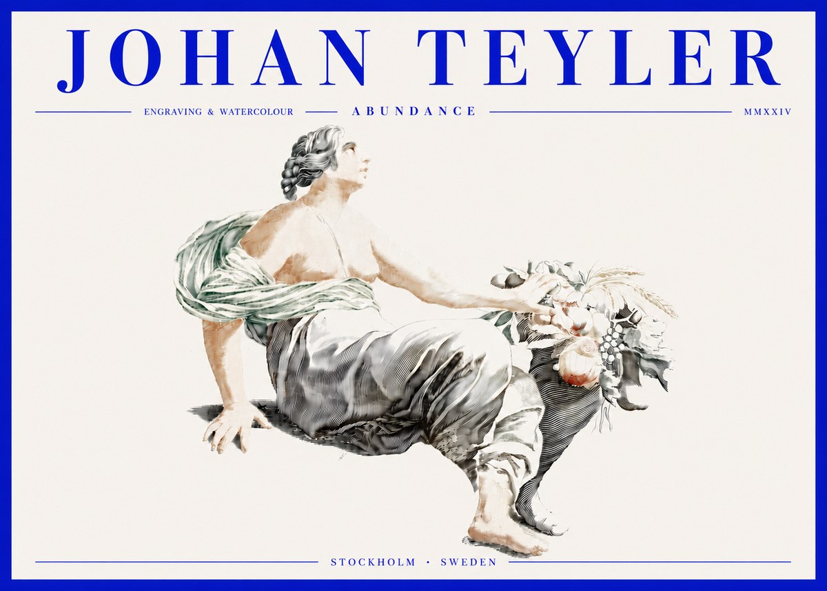 Johan Teyler Abundance No4 - Plakát
