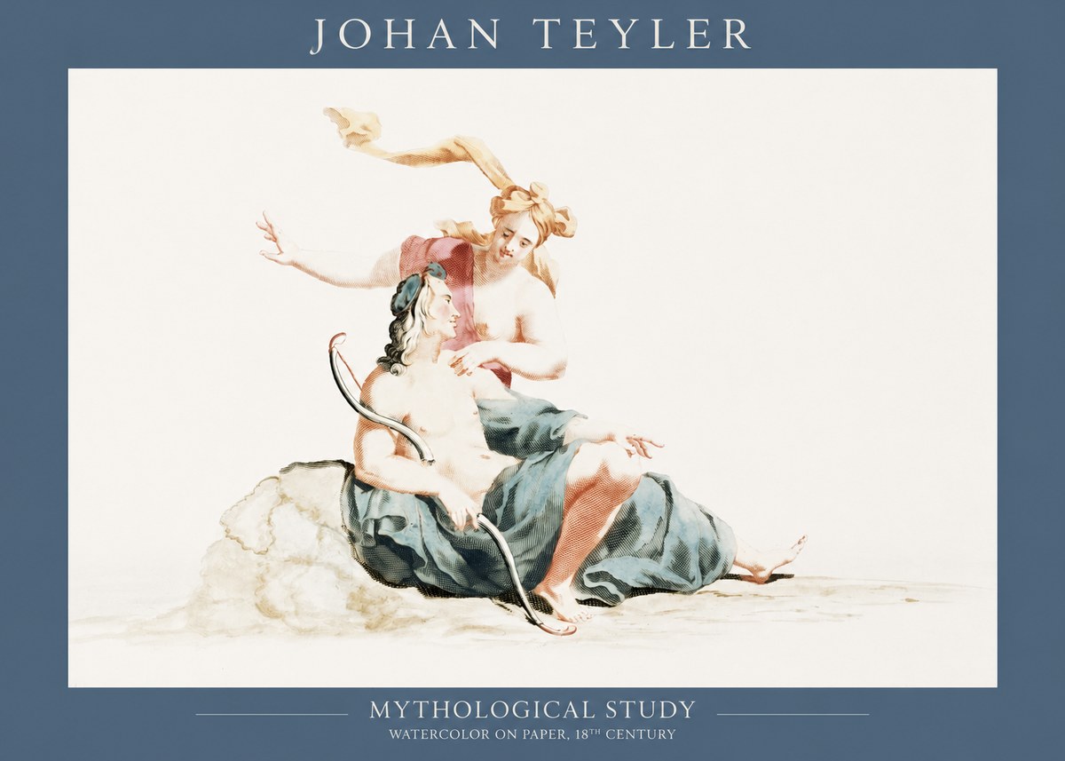 Johan Teyler Mythological Study No1 - Plakát