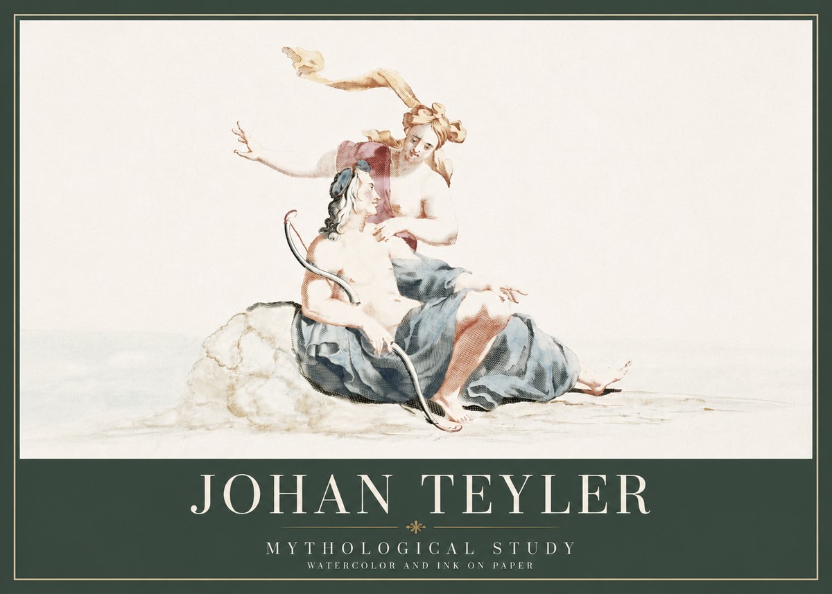 Johan Teyler Mythological Study No3 - Plakát