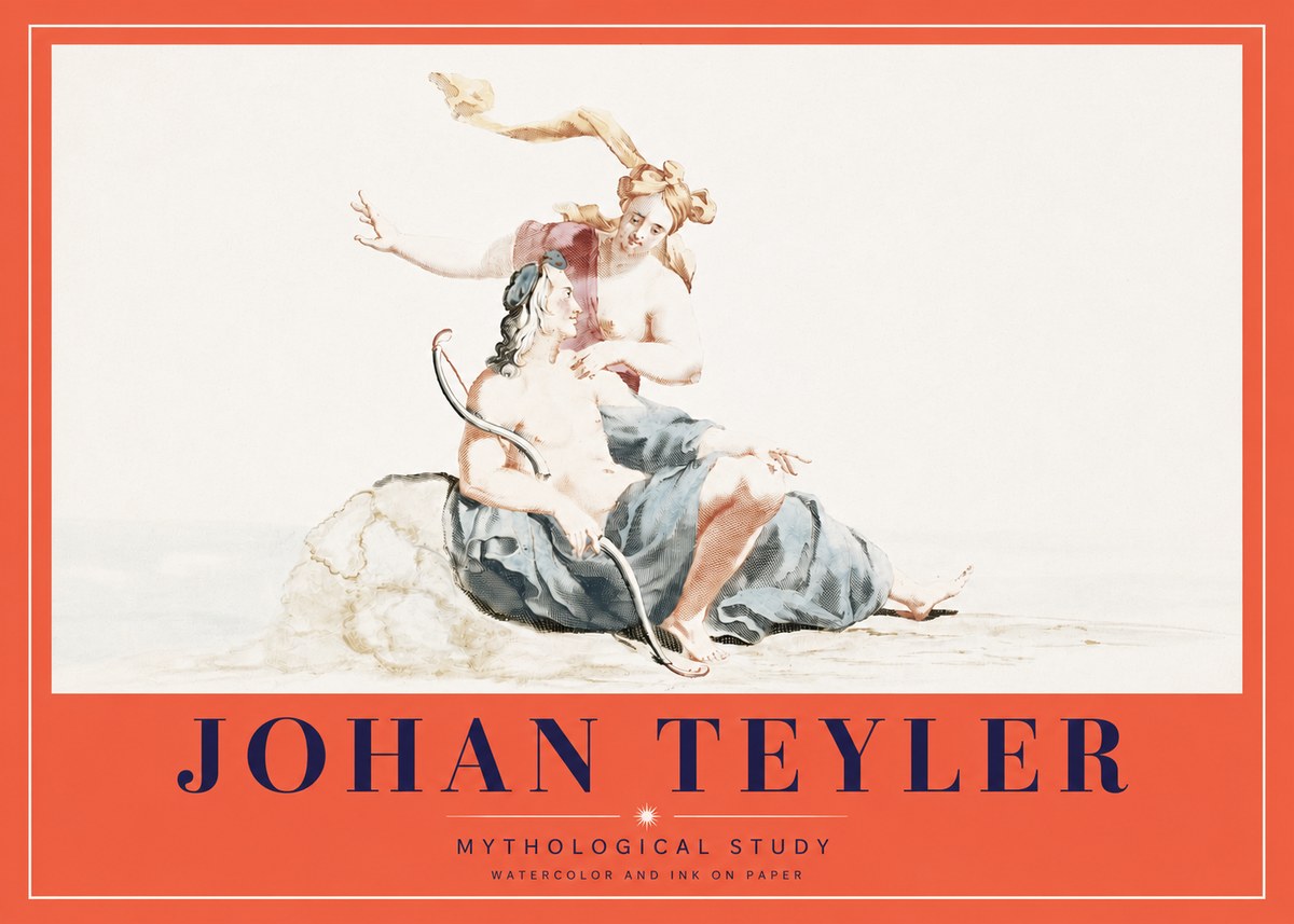 Johan Teyler Mythological Study No4 - Plakát