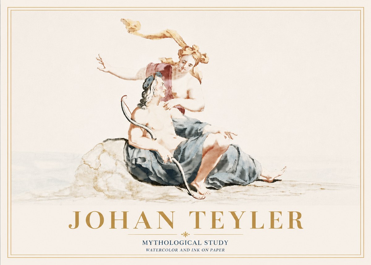 Johan Teyler Mythological Study No6 - Plakát