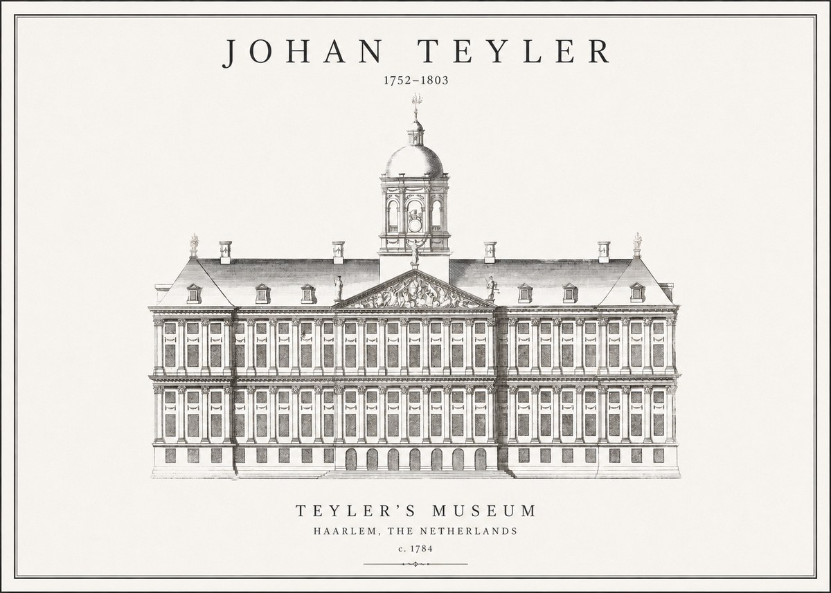 Johan Teyler Royal Palace No6 - Plakát