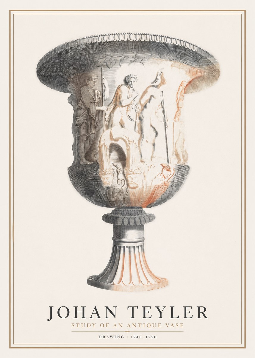 Johan Teyler Classical Urn No2 - Plakát