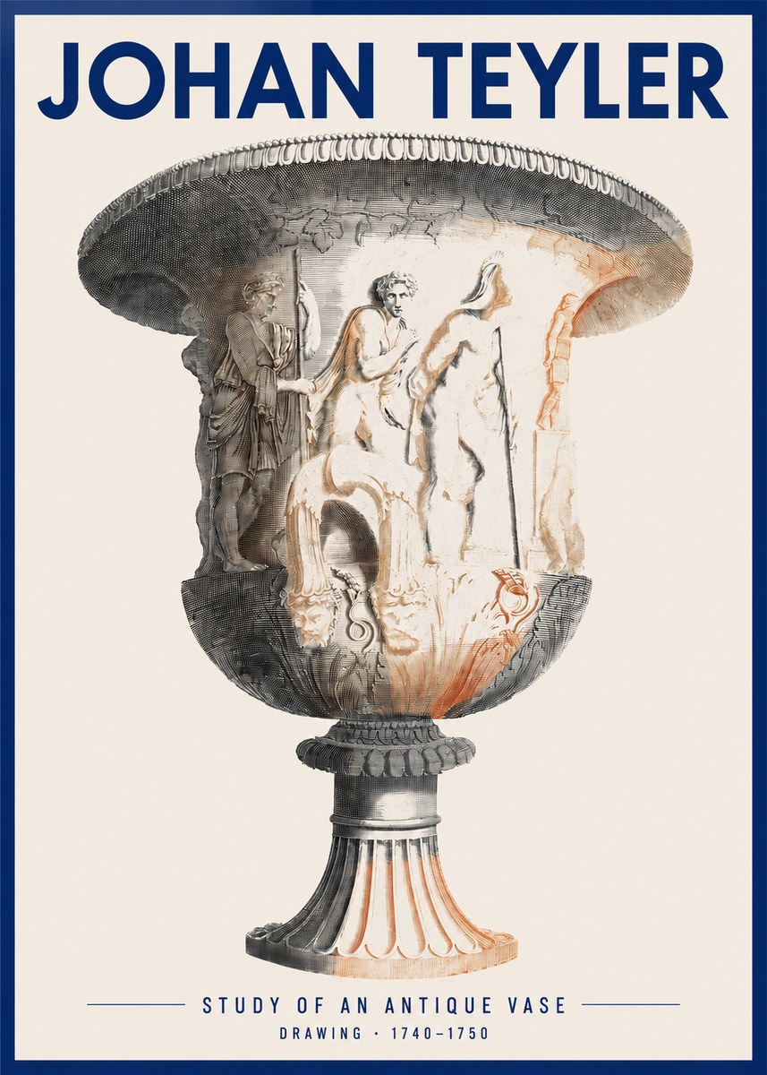 Johan Teyler Classical Urn No3 - Plakát