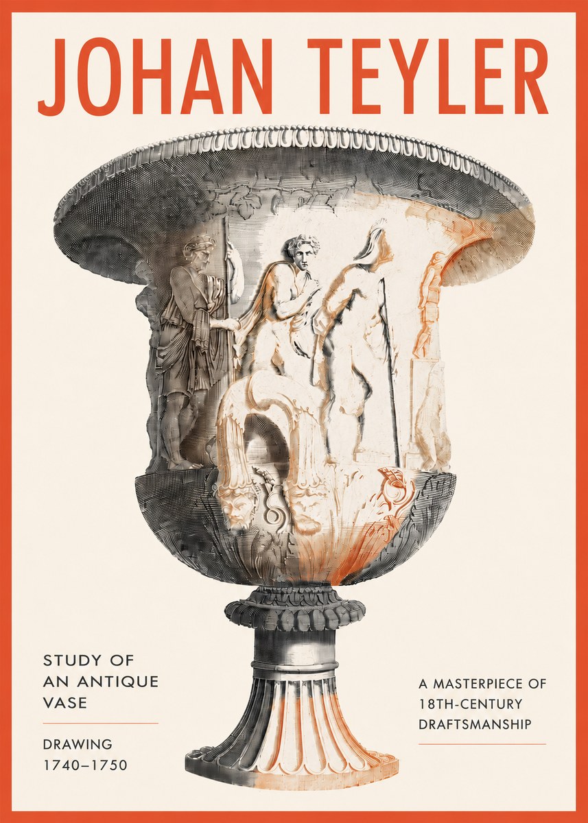 Johan Teyler Classical Urn No4 - Plakát