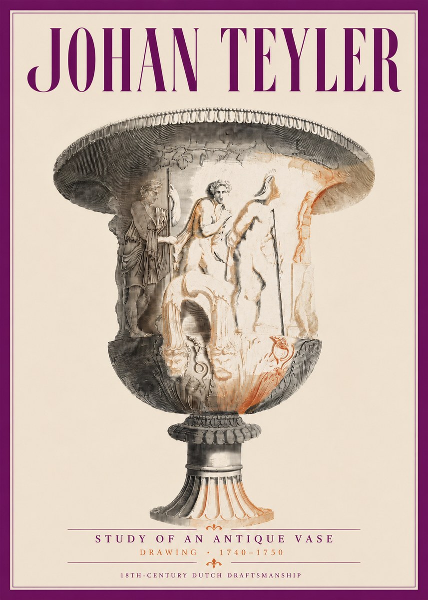 Johan Teyler Classical Urn No6 - Plakát