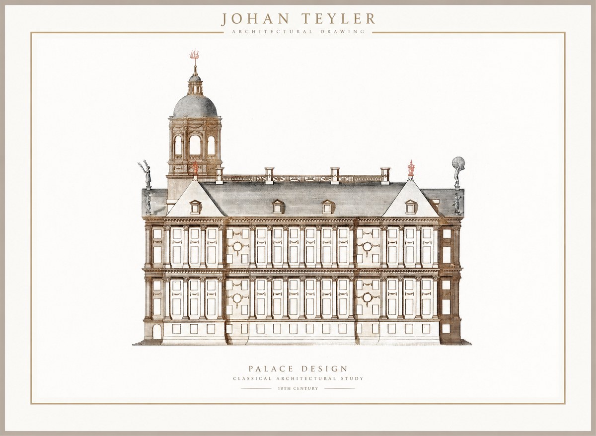 Johan Teyler Palace Design No1 - Plakát