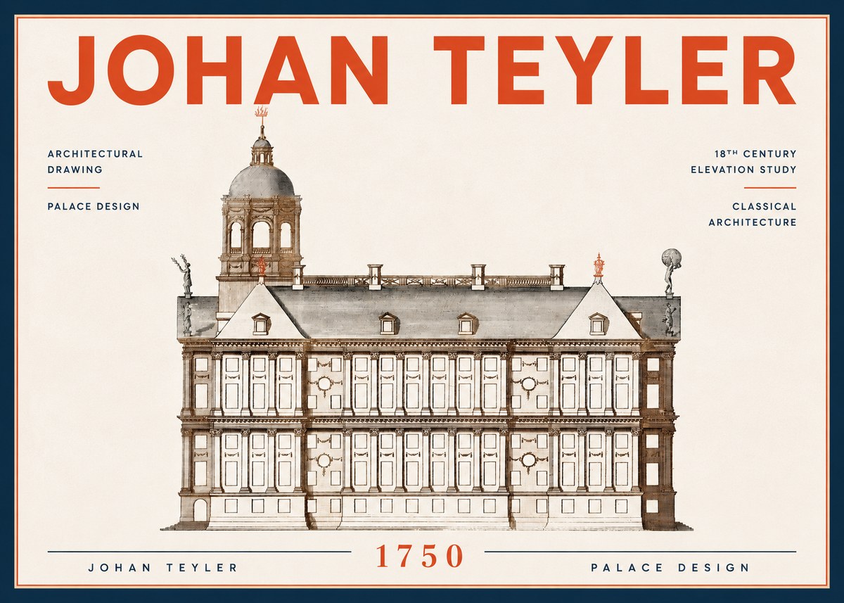 Johan Teyler Palace Design No6 - Plakát