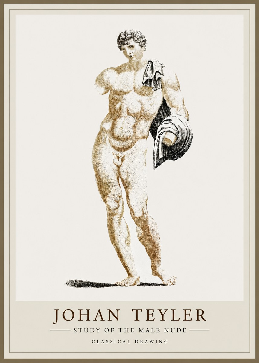 Johan Teyler Classical Study II No2 - Plakát