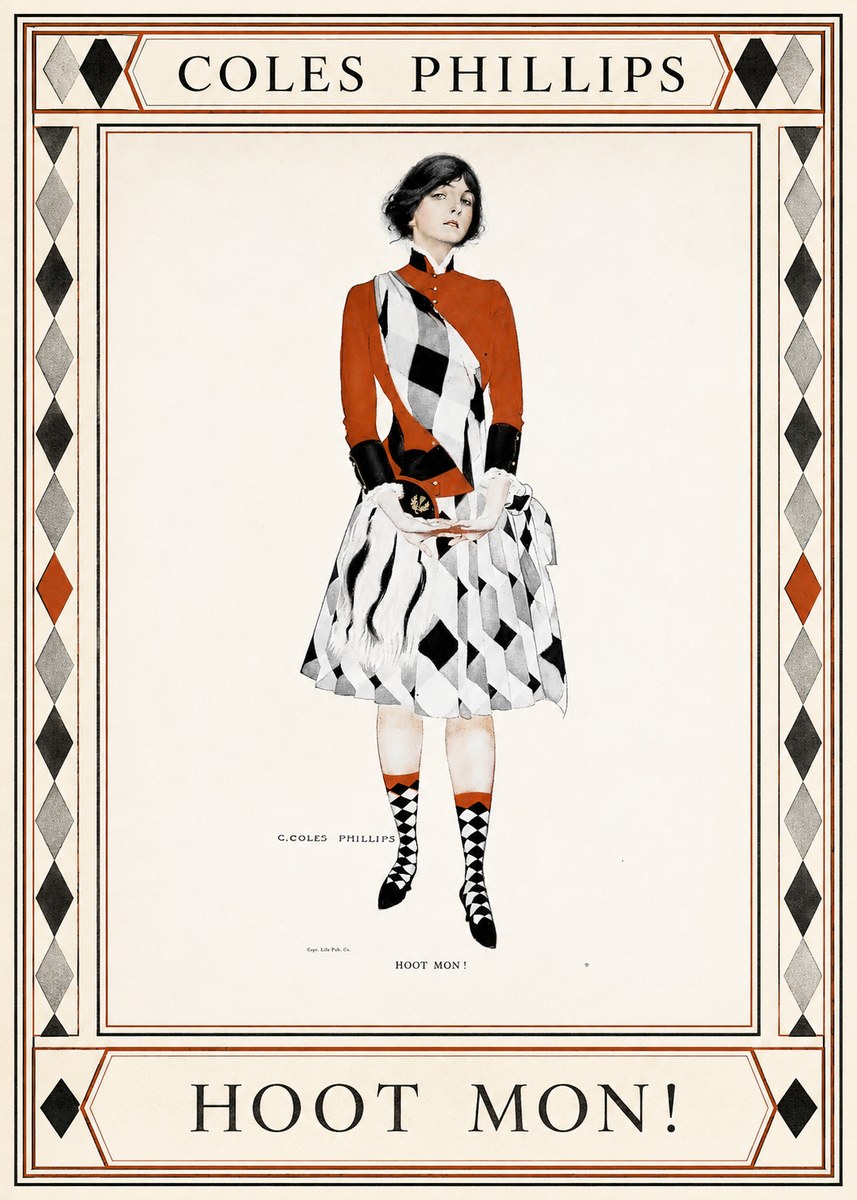 Coles Phillips Hoot Mon! No1 - Plakát