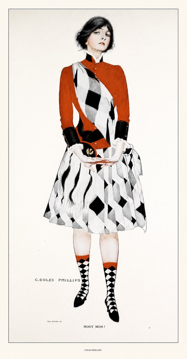 Coles Phillips Hoot Mon! No4 - Plakát