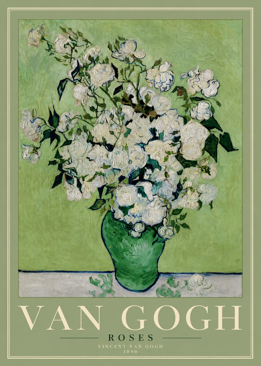 Van Gogh Roses I No4 - Plakát