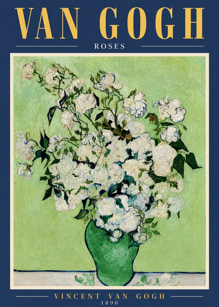 Van Gogh Roses I No5 - Plakát