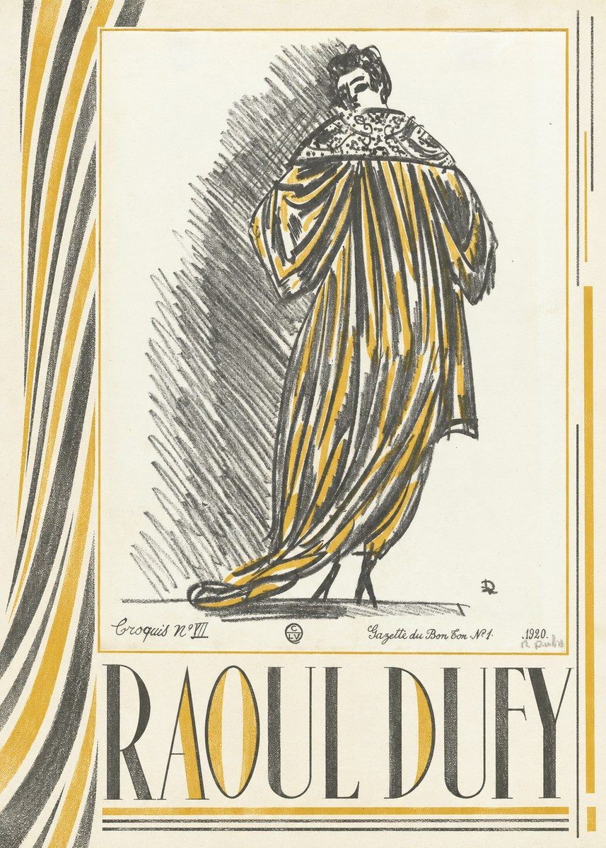 Raoul Dufy Croquis N°vii No2 - Plakát