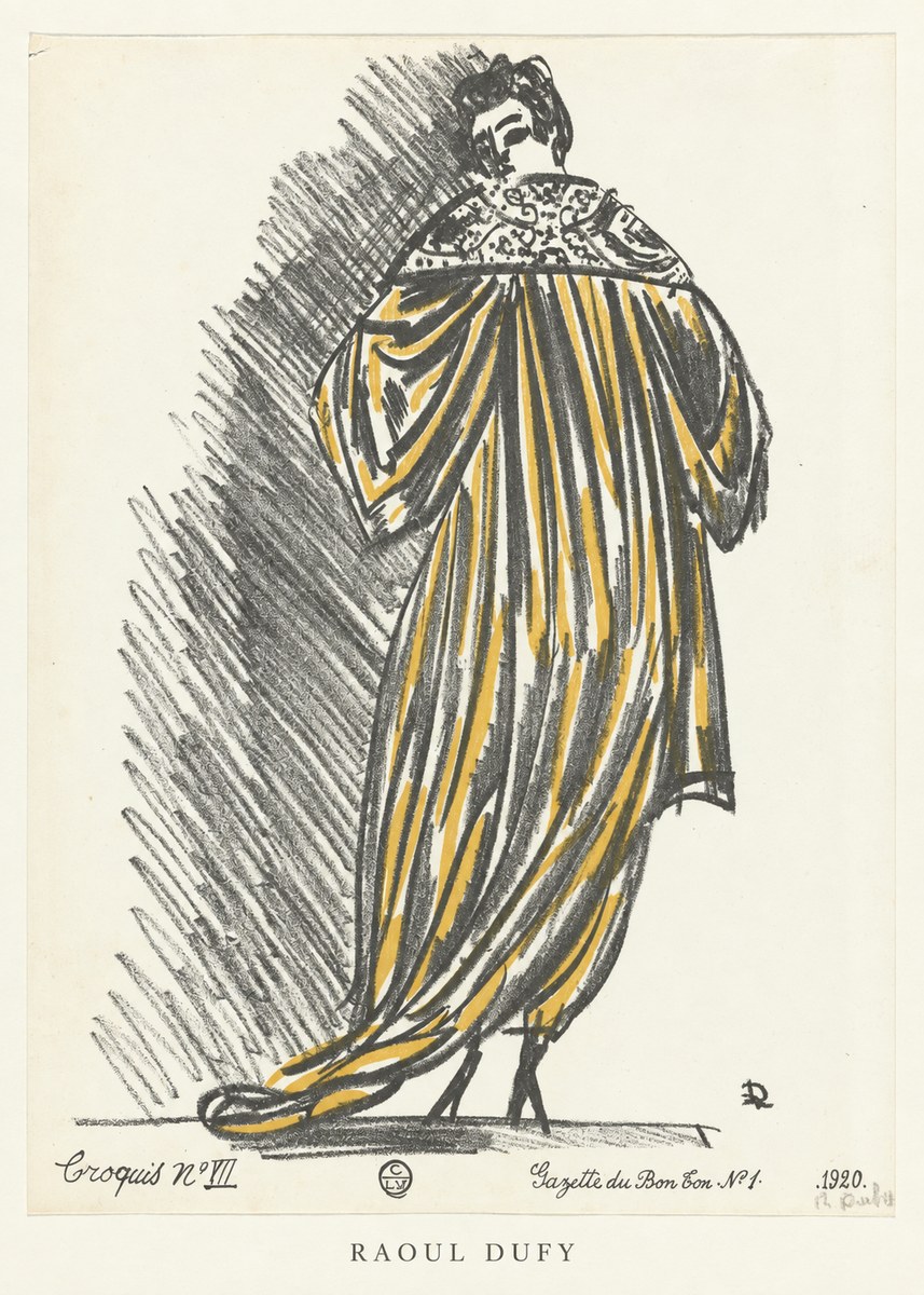 Raoul Dufy Croquis N°vii No6 - Plakát