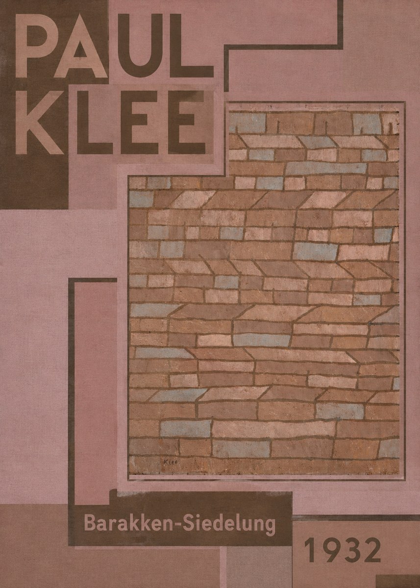 Paul Klee Barakken-siedelung No5 - Plakát