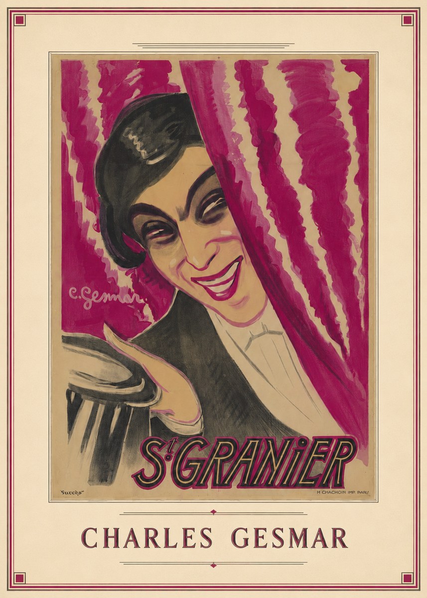 Charles Gesmar S! Granier I No3 - Plakát
