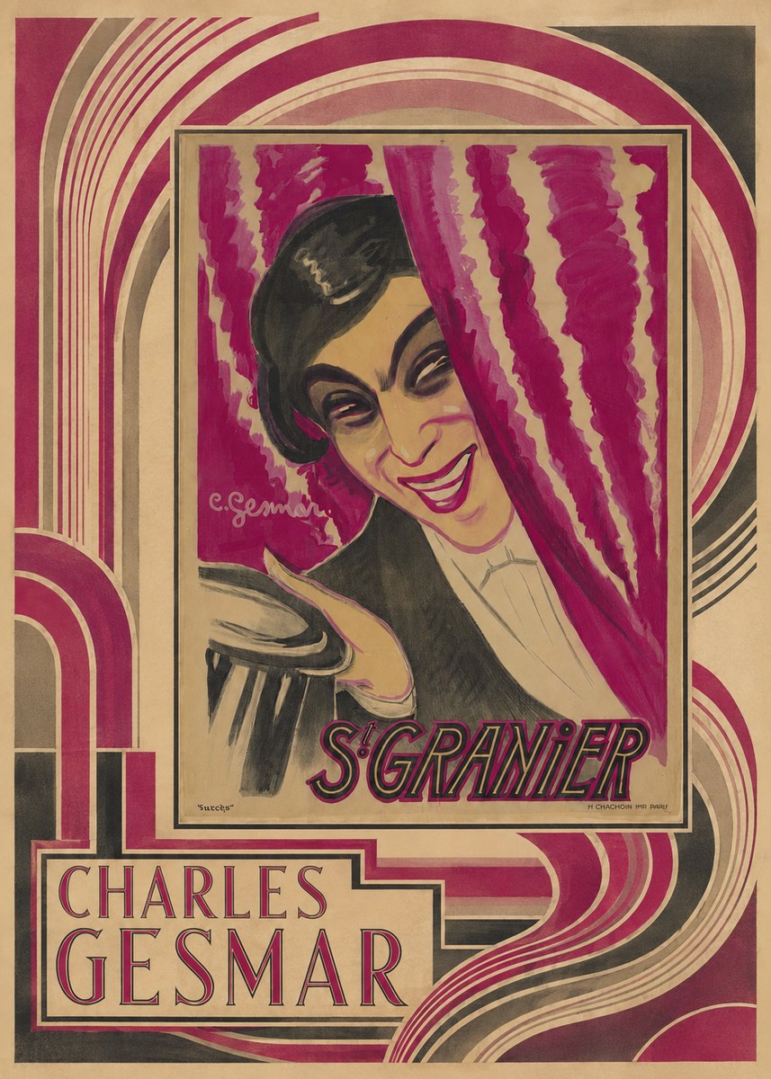 Charles Gesmar S! Granier I No5 - Plakát