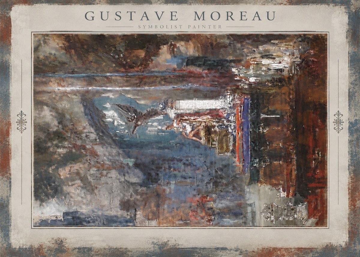 Gustave Moreau Visionary Composition No5 - Plakát