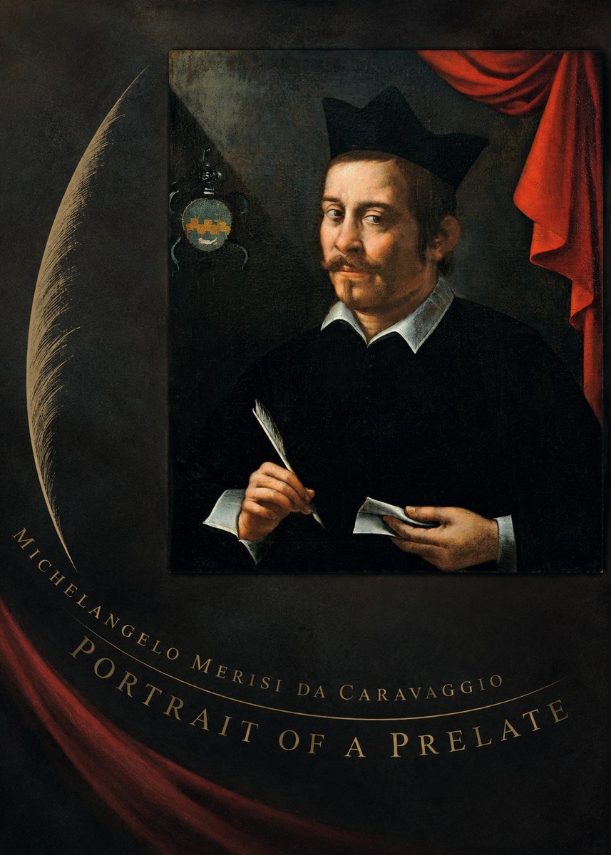 Michelangelo Merisi da Caravaggio Portrait of a Prelate No4 - Plakát