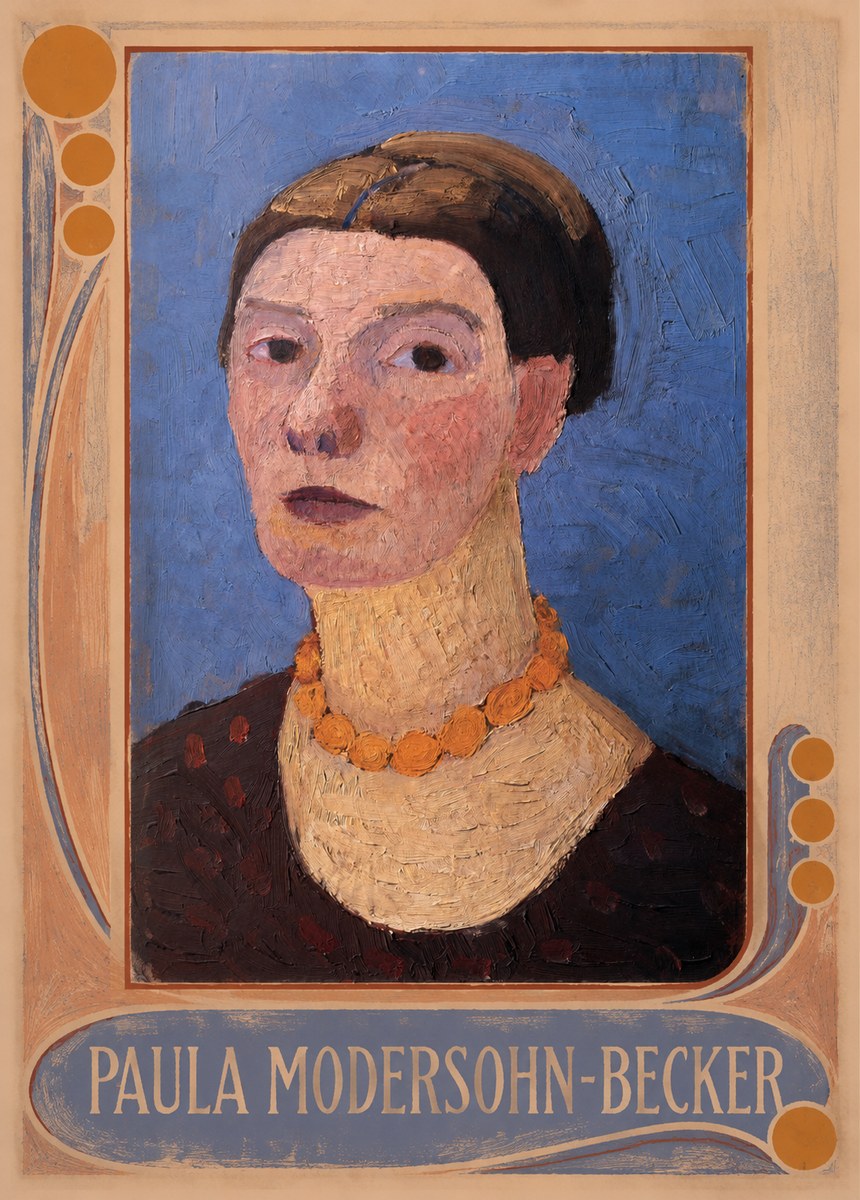 Paula Modersohn-Becker Self-portrait No3 - Plakát
