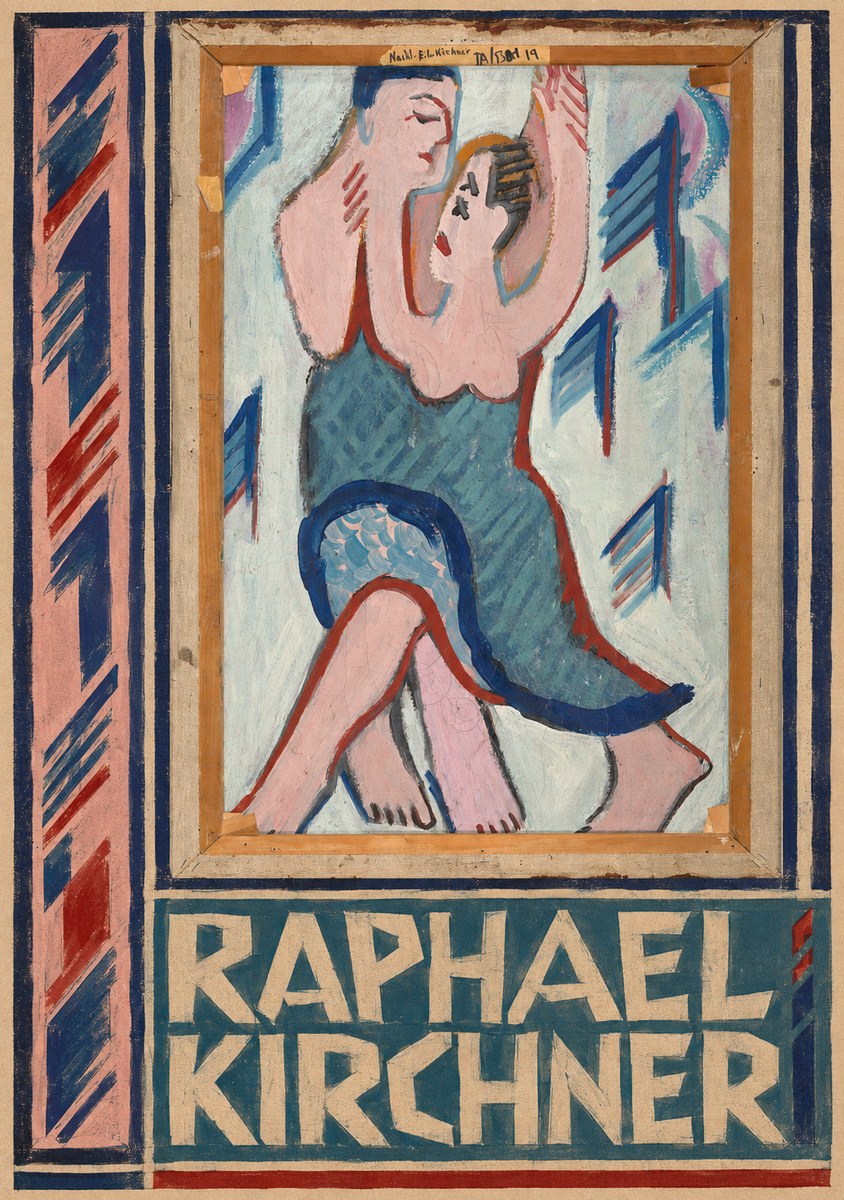 Raphael Kirchner The Dancers No4 - Plakát