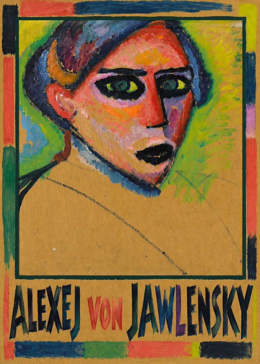 Alexej von Jawlensky Expressionist Head No1 - Plakát