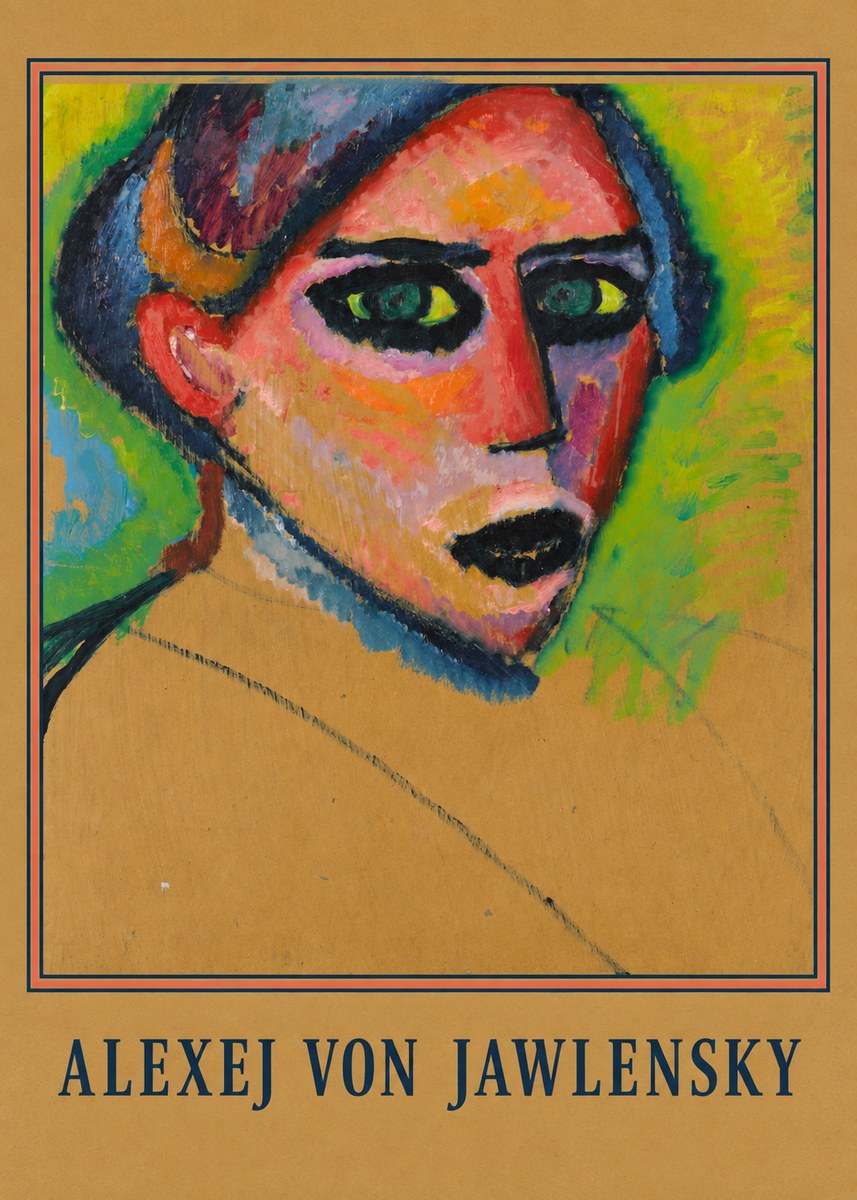 Alexej von Jawlensky Expressionist Head No2 - Plakát