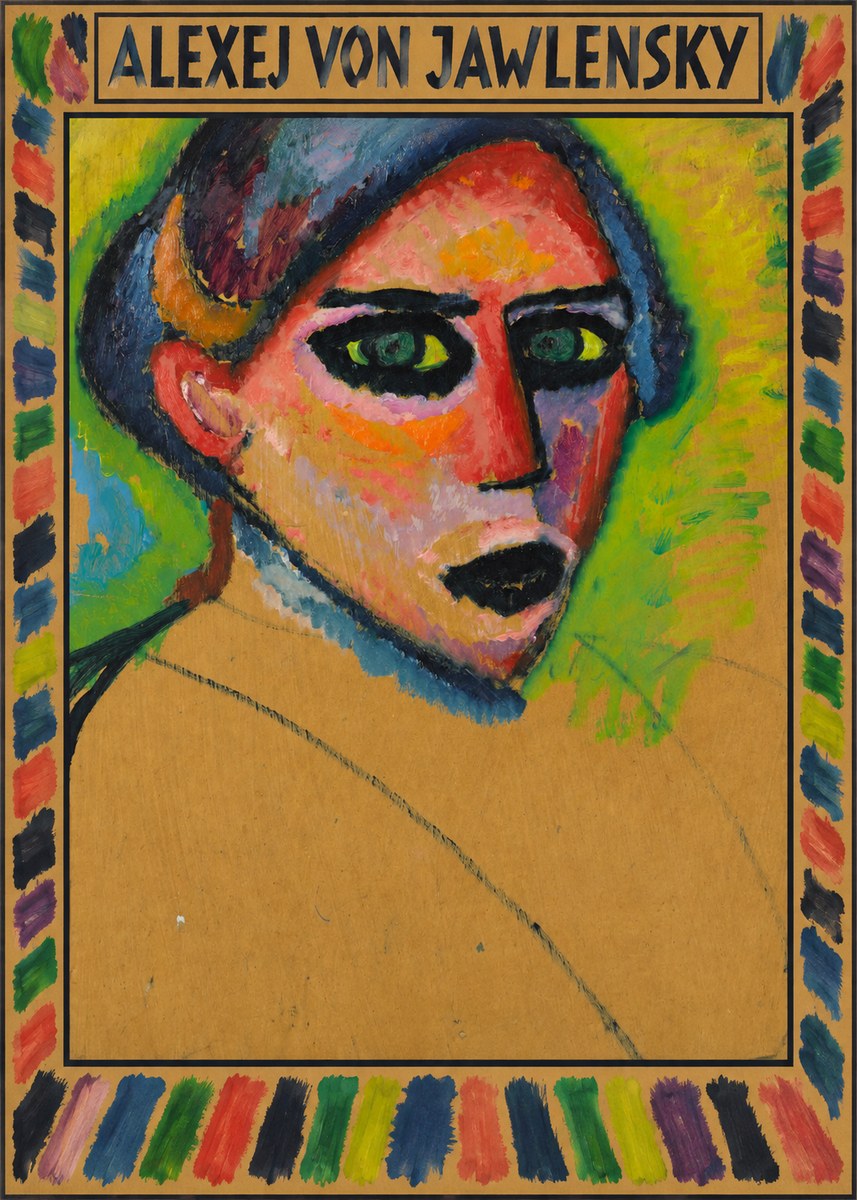 Alexej von Jawlensky Expressionist Head No5 - Plakát