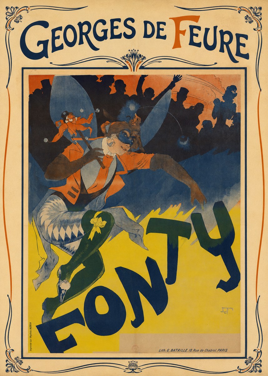 Georges de Feure Gonty No1 - Plakát