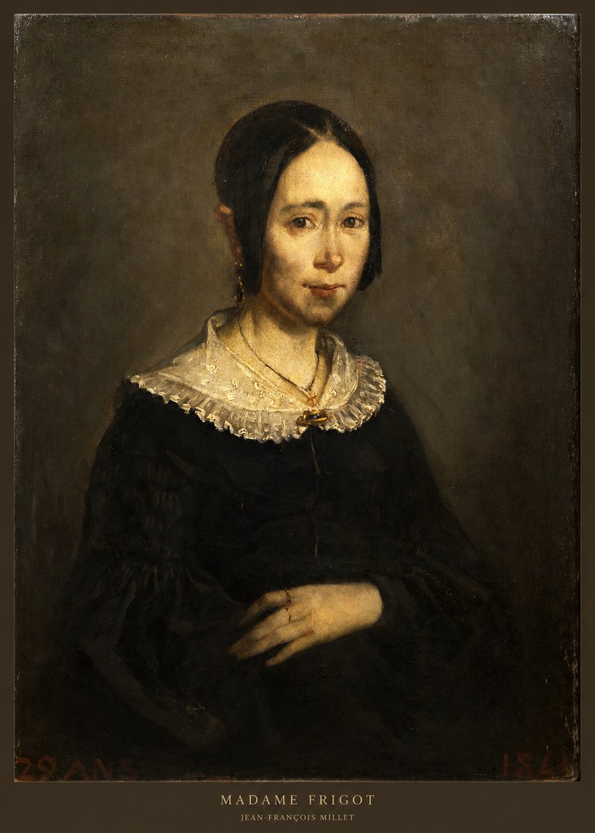 Jean-François Millet Madame Frigot No6 - Plakát
